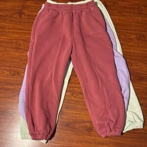 Comfort sweatpants size XL in mauve ish color with pockets